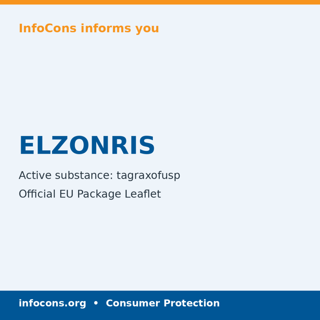 ELZONRIS - Package Leaflet - InfoCons