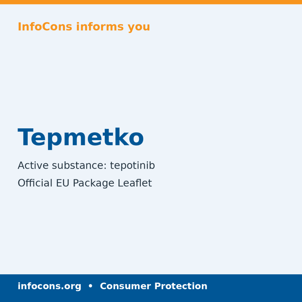 Tepmetko - Package Leaflet - InfoCons
