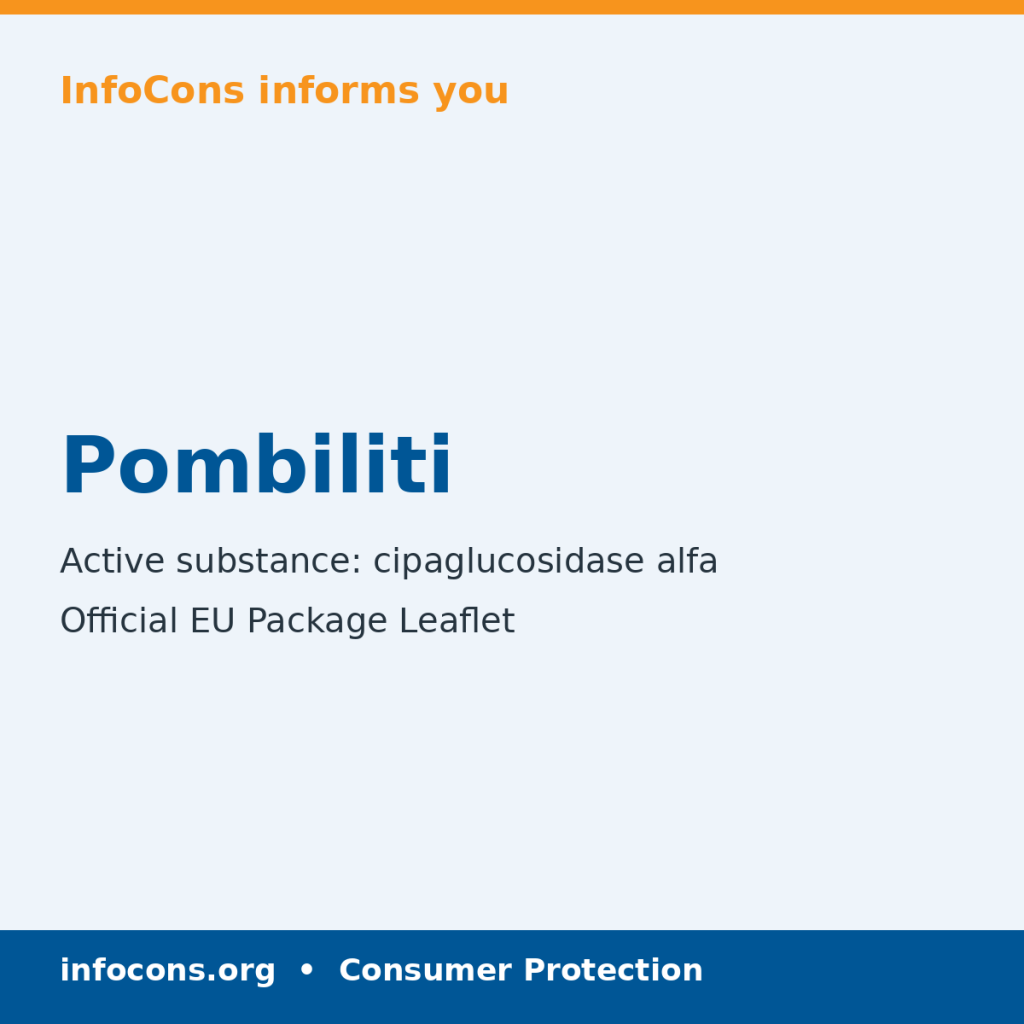 Pombiliti - Package Leaflet - InfoCons