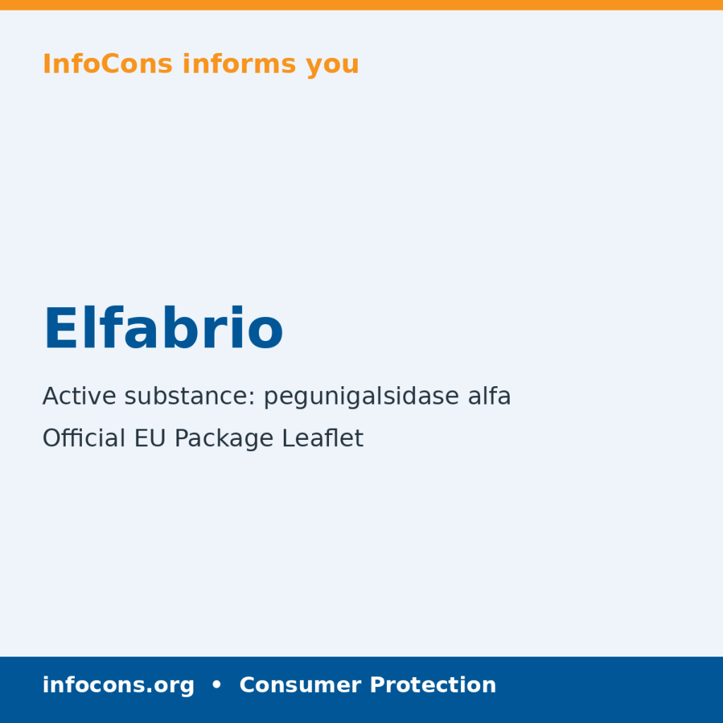 Elfabrio - Package Leaflet - InfoCons