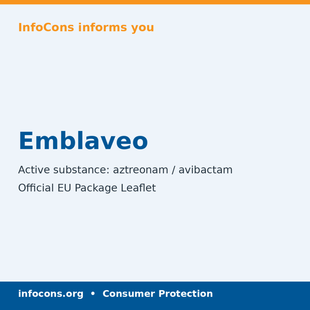 Emblaveo - Package Leaflet - InfoCons