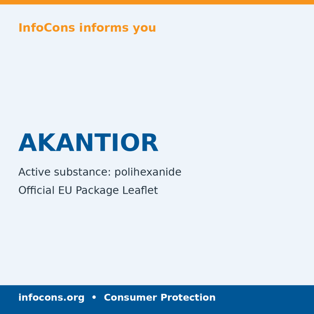 AKANTIOR - Package Leaflet - InfoCons
