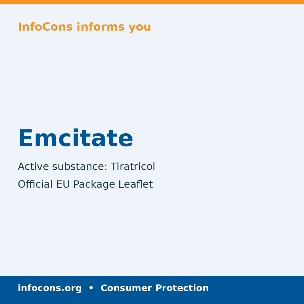 Emcitate - Package Leaflet - InfoCons