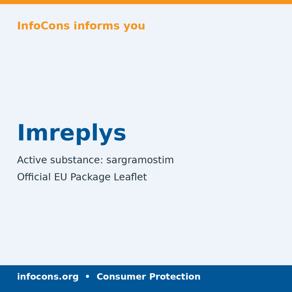 Imreplys - Package Leaflet - InfoCons