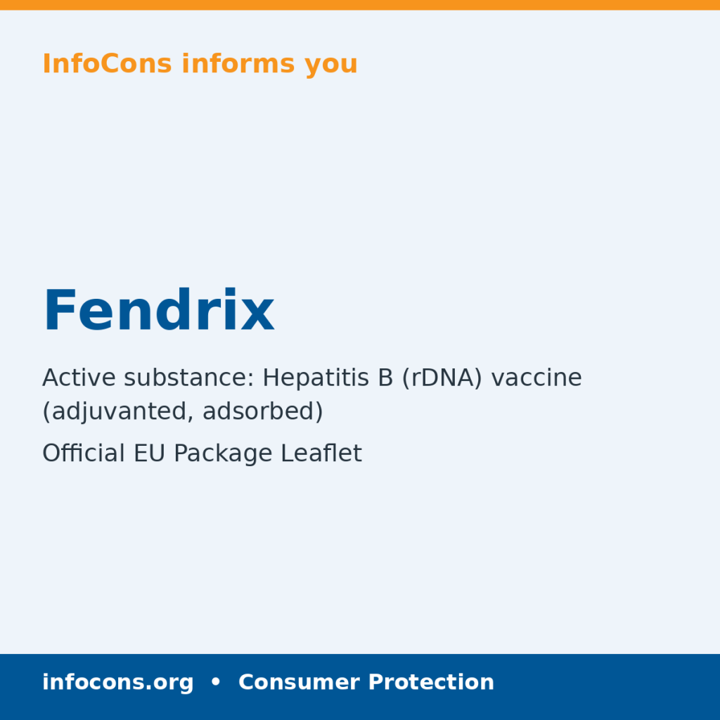 Fendrix - Package Leaflet - InfoCons