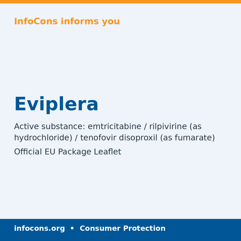 Eviplera - Package Leaflet - InfoCons