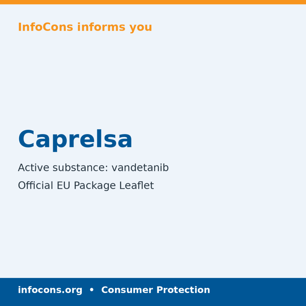 Caprelsa - Package Leaflet - InfoCons