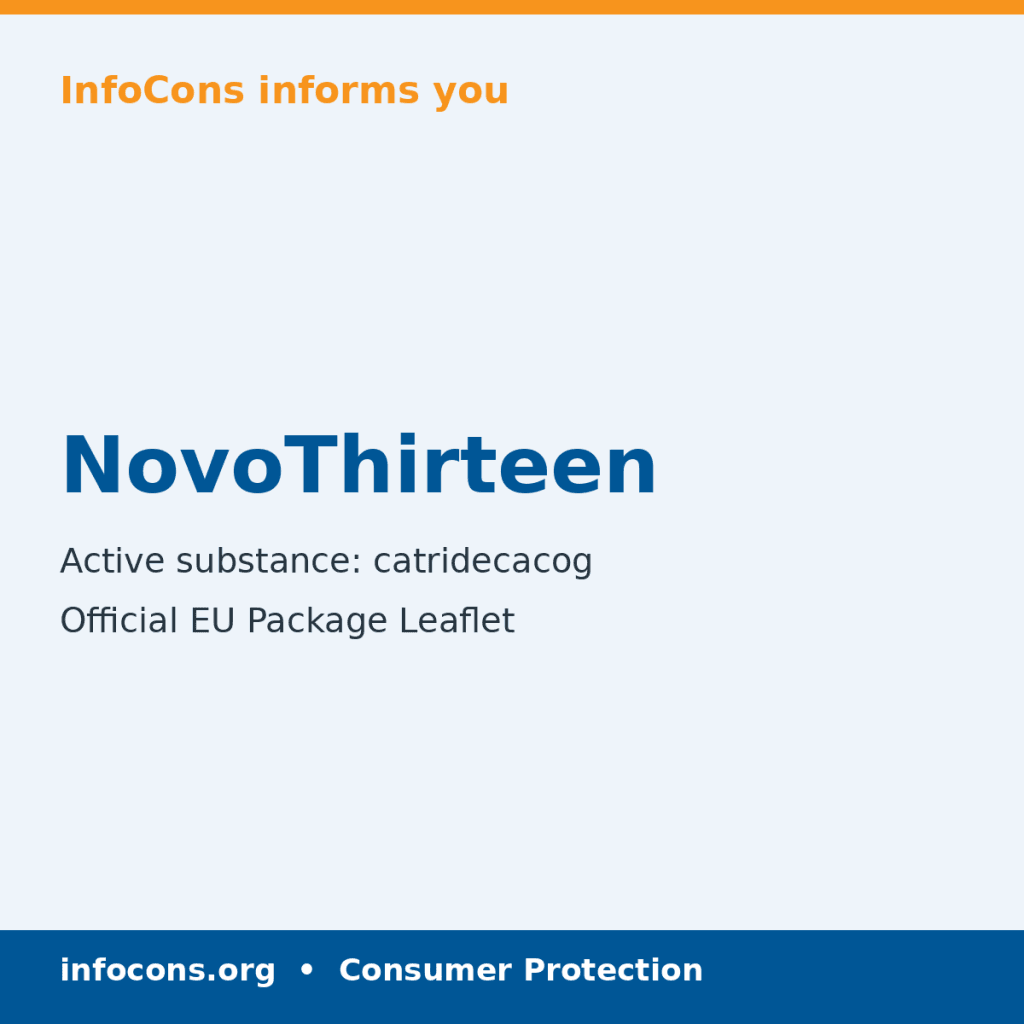 NovoThirteen - Package Leaflet - InfoCons