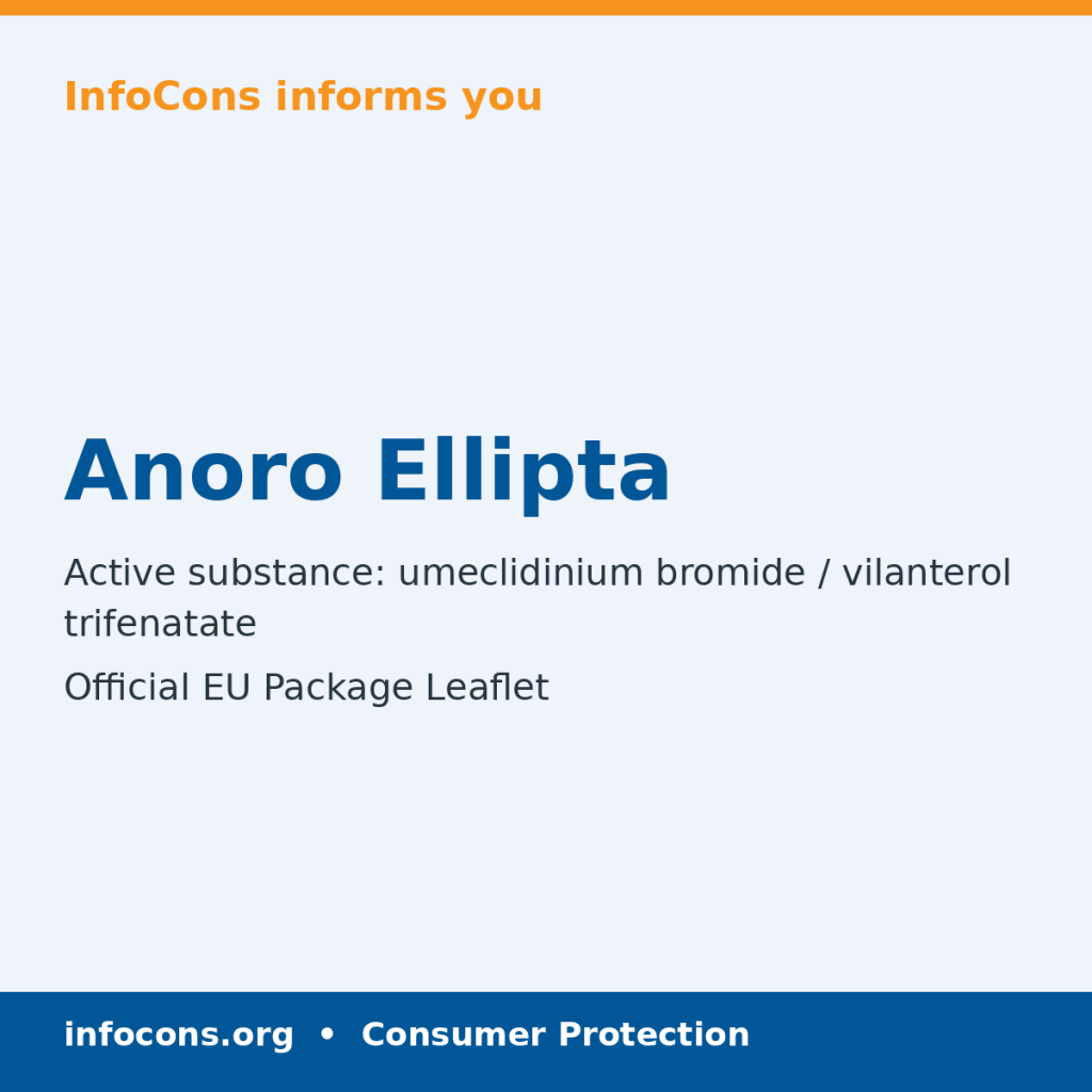 Anoro Ellipta - Package Leaflet - InfoCons